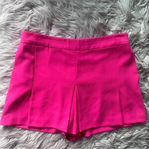 Trina Turk Pink Pleated Skort